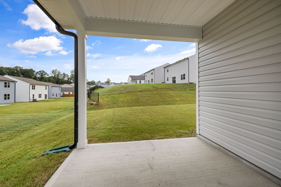 Representative concrete material and residential project context